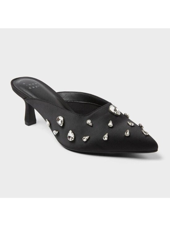 a new day Shoes - Women’s Katia Heels with Memory Foam Insole - a New Day™ Black 9.5 Boxed